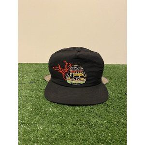 Vintage Mello Yellow Kyle Petty Grand Prix snapback hat black
